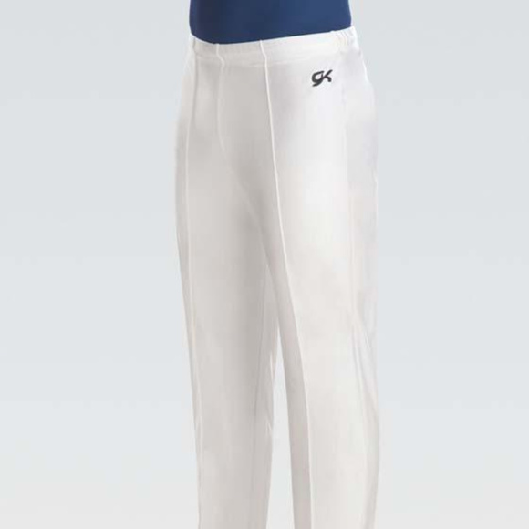 GK Boys Pommel Pants White Child Large - Picture 5 of 5